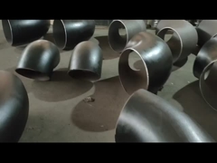 Τοποθετήσεις σωληνώσεων χάλυβα άνθρακα Ansi B16.9 JIS 45 άνευ ραφής αγκώνας σωλήνων βαθμού A234 Sch40