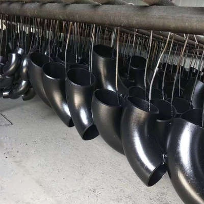 High Pressure Carbon Steel Elbow Round Galvanized Polished Surface Treatment