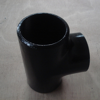 Carbon Steel A53 Sch160 Black Pipe Reducing Tee Equal Sch40 Sch80 A234 WPB ASTM B16.9